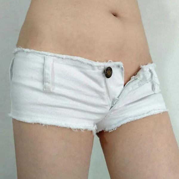 Юбки сексуальные женские с кисточками с низкой посадкой на талии горячие короткие сексуальные джинсовые сексуальные джинсовые шорты винтажные милые микро мини короткая клубная одежда