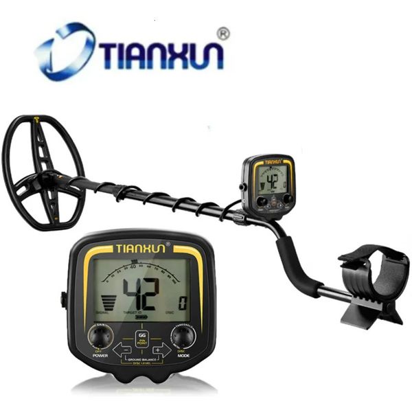 Profissional tianxun TX-850 detector de metais profundidade subterrânea à prova de água scanner detector de ouro caçador de tesouros gp pinpointer 240105