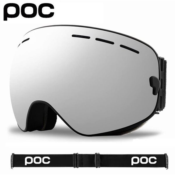 2024 Sonnenbrille Doppelschichten Anti-Fog-POC-Brille Sci-Brille Brandneue Männer Frauen Zyklus-Sonnenbrille MTB Googles Eyewear152J