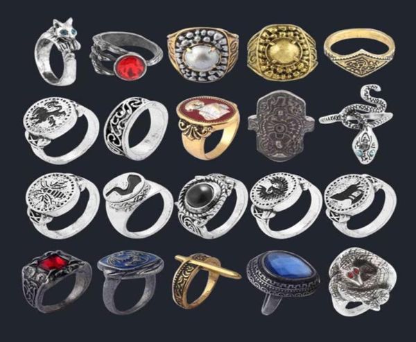 Ring Game Dark Souls Serisi Erkekler Havel039s Demon039s Scar Kloranthy Rozeti Metal Yüzük Erkek Hayranlar Cosplay Takı Accesso655735765265