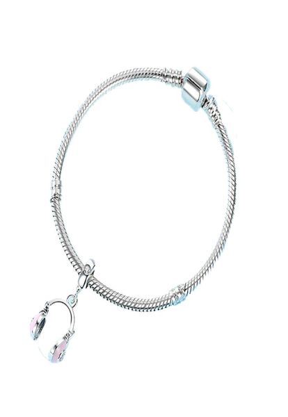 Ciondolo in argento sterling 925 con ciondolo a forma di nota musicale per pianoforte, perline, bracciale con ciondoli adatti, accessori per gioielli fai da te3330002