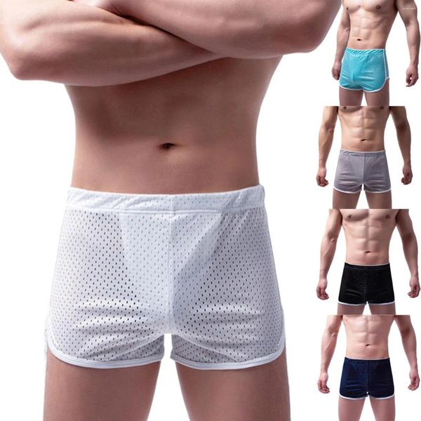 Underpants masculinos cor sólida cintura média algodão roupa interior sexy tiro17 calças de treinamento homens terno pista rave roupas caras como homens