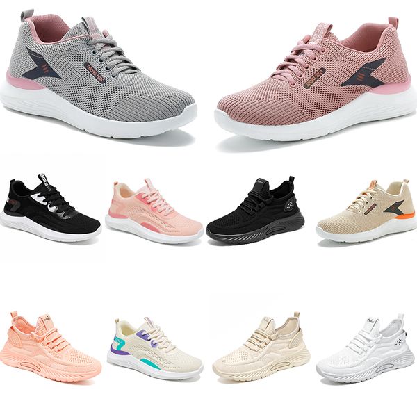 Wanderschuhe Sneakers Air Designer Kissen 2024 Beatmung gewebter Masche Große Frauen Größe 472