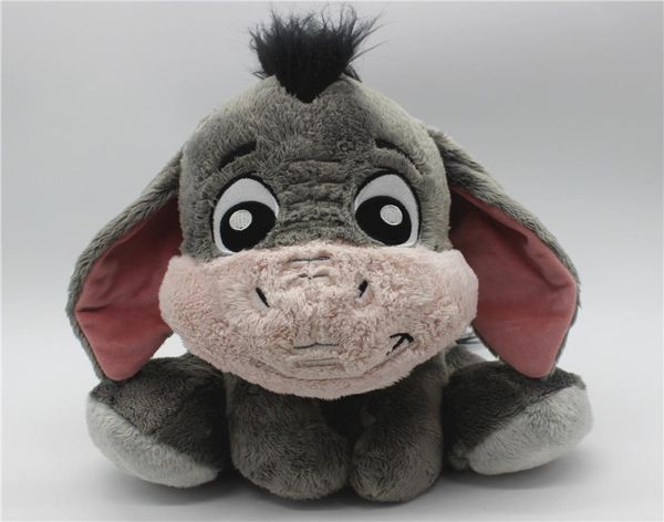 1 stück 28 cm cartoon Grau Eeyore Esel Zeug Tier Weiches Plüschtier Puppe Geburtstag Kinder Gril freund Geschenke Eeyore stofftier Y5756640