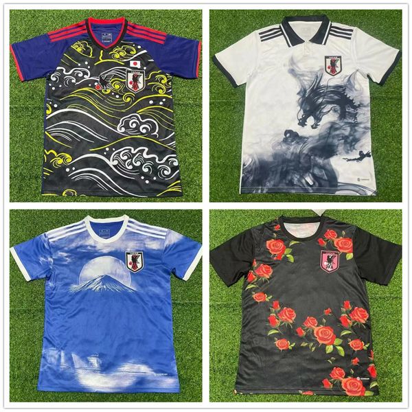 2023 Futbol Formaları Karikatür Gömlek Isagi Atom Minamino Asano Doan Kubo Ito Jersey 2024 Japon Özel Üniforma 23 24 Futbol Gömlekleri Maç Öncesi Eğitim Giysileri