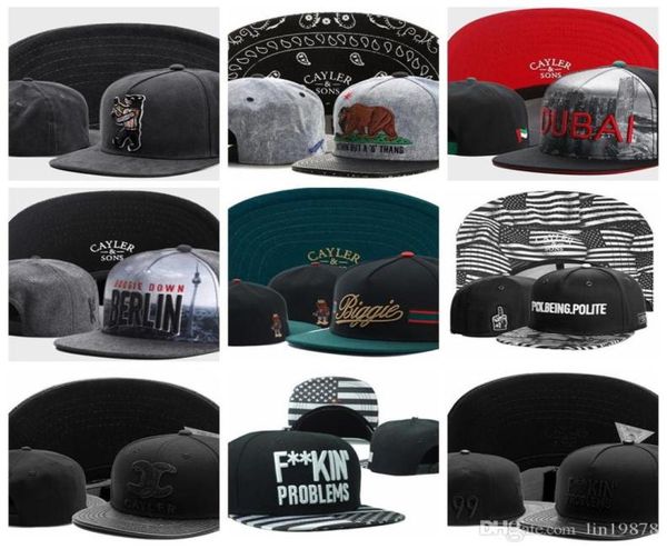 Figli Cappellini snapback da baseball all'aperto regolabili Berlino DUBAI Biggie essendo problemi educati 99 gorras ossa uomo donna cappelli4064381