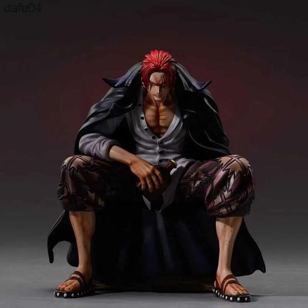 Manga 17cm One Piece Figura Chronicle Master Stars Plece The Shanks Action Figure PVC Estatueta Anime Coleção Modelo Brinquedos Presentes L230522