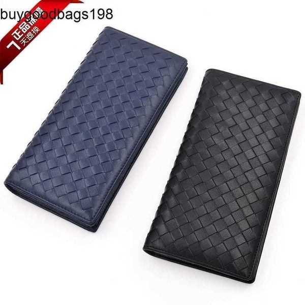 Carteira masculina Bottegaavenetas Bolsas b Home Couro Tecido Longo Pele de Cordeiro Mens e Mulheres Ultrafinos Terno Clipe 20% Desconto Multi Card Package Mail rj