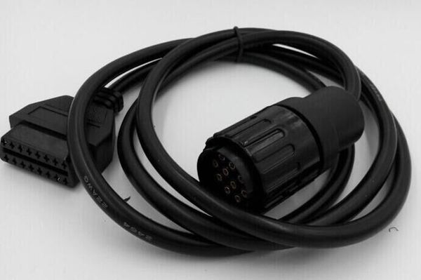 Für BMW Motorräder 10 Pin Adapter ICOM-D Kabel Für BMW 10Pin Zu 16Pin OBD2 Diagnose Stecker Motobikes OBD 2 Verlängerung Kabel