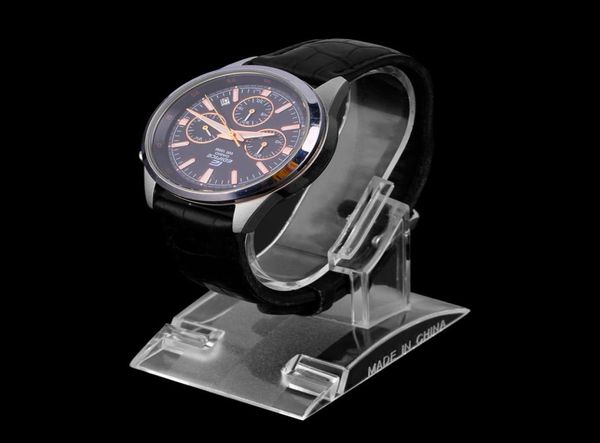 Whole1ps pulseira de acrílico transparente suporte de exibição de relógio rack loja de varejo vitrine de alta qualidade 2270440