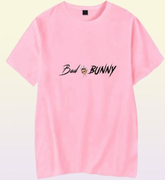 Badbunny Bad Bunny T Shirt Oversize Donna Uomo Harajuku 100 Cotone Manica Corta Vintage Rap Hip Hop TShirt Homme Streetwear8245336