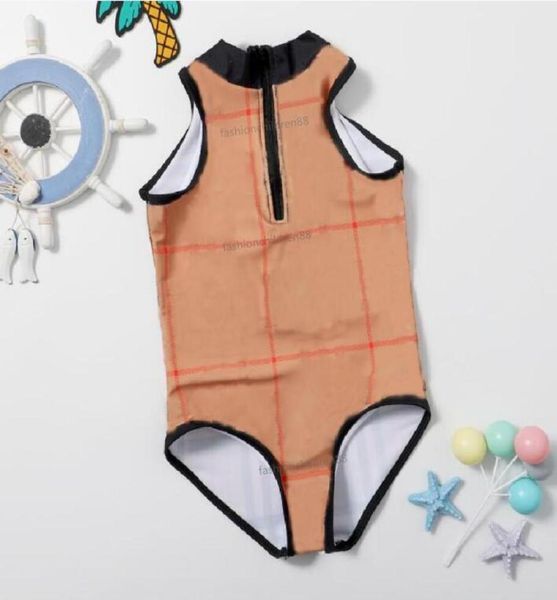 Crianças roupas biquinis roupa de banho bodysuits macacão bebê meninas crianças banho beach wear maiôs nova menina uma peça macacão swimmi4033168