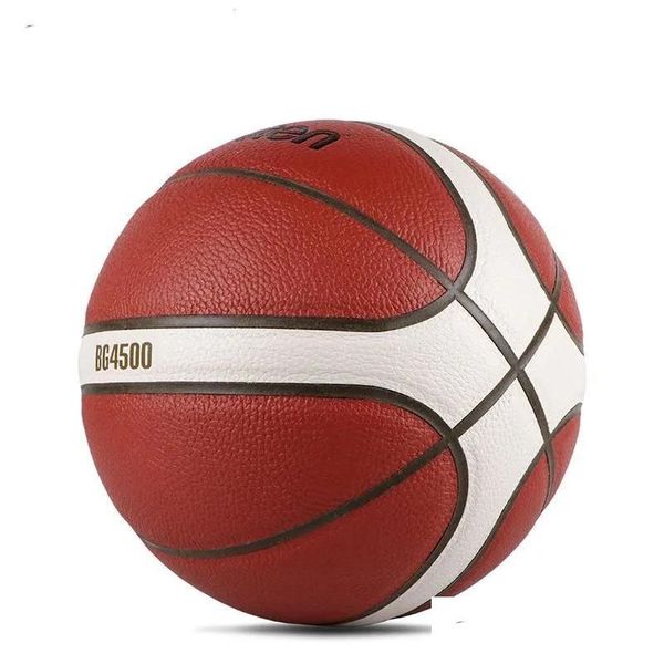 Bolas de basquete bola fundida tamanho oficial 7 pu bg4500 couro ao ar livre indoor match treinamento homens gota entrega esportes ao ar livre atleti dha2j