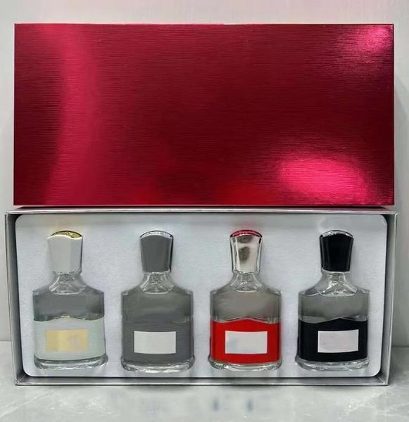 Colônia conjunto de perfume de alta qualidade 30ml 4pcs perfume eau de toilette perfume e perfume feminino