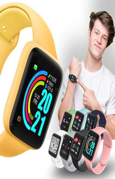 2022 relógio inteligente crianças para android homens mulheres relógios mulher smartwatch pressão arterial de fitness crianças homem pulseira9619186