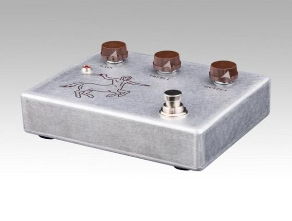 Nuovo Klon Centaur Colore alluminio Overdrive Booster Pedale stomp box NUOVISSIMA CONDIZIONE6066206