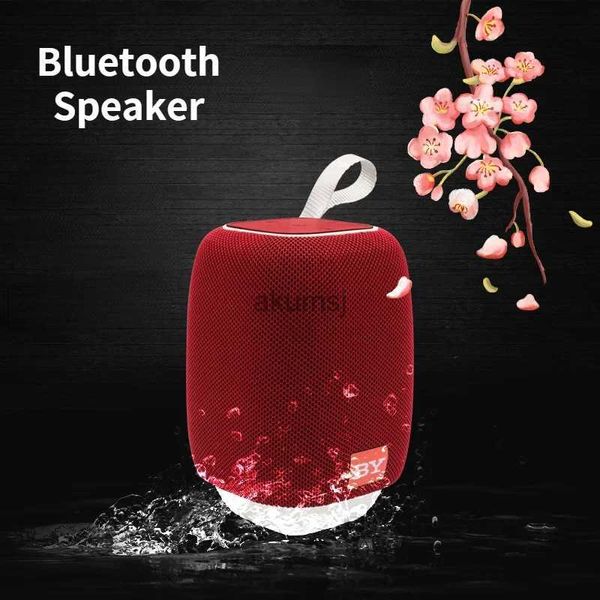 Alto-falantes portáteis à prova d'água sem fio Bluetooth 5.0 alto-falante externo mini computador subwoofer cartão multifuncional subwoofer by3090 YQ240106