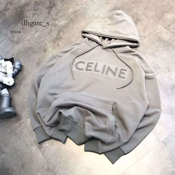 Damen-Designer-Hoodie für Herren und Damen, neuer Stahl-bedruckter Terry-Hoodie, 3D-erhabener Körperbuchstabe, reine Baumwolle, modischer Kapuzenpullover, amerikanisch