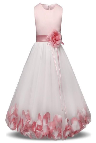 Girl039s Kleider für 410 Jahre Kinder, Blumen-Brautjungfernkleider für Mädchen, Hochzeit, elegantes Prinzessinnen-Party-Festzug-Kleid, formelles Kleid 9893885