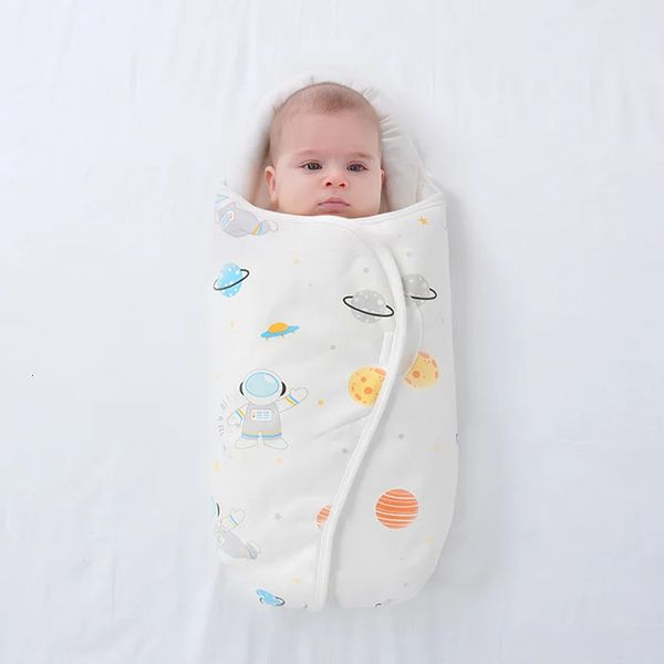 doğdu bebek uyku tulumu artı ultrasoft kalıp sıcak battaniye saf pamuklu bebek kız kızlar sarmak bebe swaddle ücretsiz boyut 240105