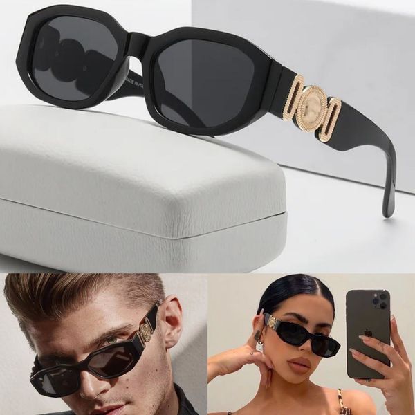 Sonnenbrille, Designer-Sonnenbrille, Brille, Sonnenbrille, Herren, Unisex, Designer-Schutzbrille, Strand-Sonnenbrille, Retro, kleiner Rahmen, Luxus-Design, UV400, mit Box, keine Box optional