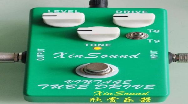 Vintage Tube Screamer Overdrive Efeitos artesanais TS808 e TS9 combo Overdrive da XinSound e NOVO True Typass2279436