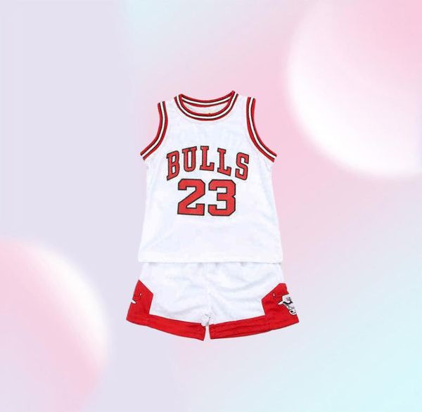 17 roupas de basquete para meninos e meninas terno esportivo colete shorts roupas de basquete para bebês terno de verão8921522