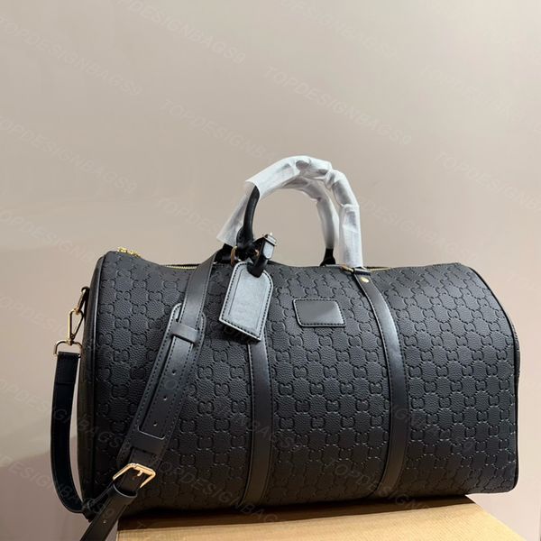 Mens Designer Duffel Bags Top Fashion Womens Luxury Pack Bag Viagem Bagagem Cavalheiro Duffle Bags Bolsas Grande Capacidade Carry On Bagagens 50cm