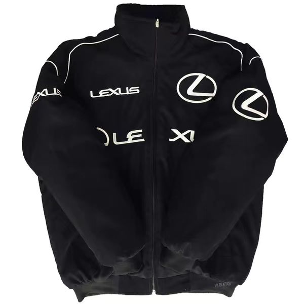 Jaqueta masculina designer jaqueta F1 jaqueta de corrida completa bordada jaqueta casual tamanhos europeus e americanos f3