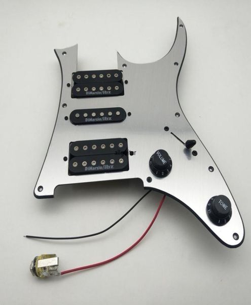 Captador de guitarra espelhado raro, captador de guitarra elétrica original dos eua, 3 peças hsh rg2550, 1 conjunto 4550571