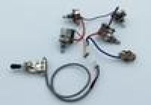 Gitarren-Tonabnehmer, Kabelbaum, Push-Pull-Schalter, Potentiometer, 1 Kippschalter, 4 Töpfe, Buchse 2829579