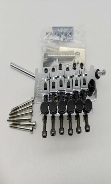 FR Gitarrenbrücke FRTS1000 System Tremolo Brücke Sicherungsmutter 42 mm 43 mm Silber Titanlegierung Schwanzschraube7209801