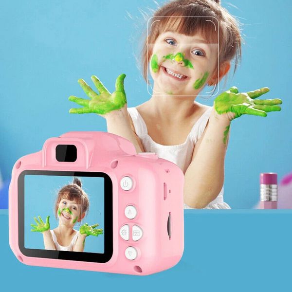 Kinderkamera 20-Zoll-Bildschirm 1080P Mini-Kindervideorecorder Cartoon niedlich digital für Kindergeburtstagsgeschenk 240106