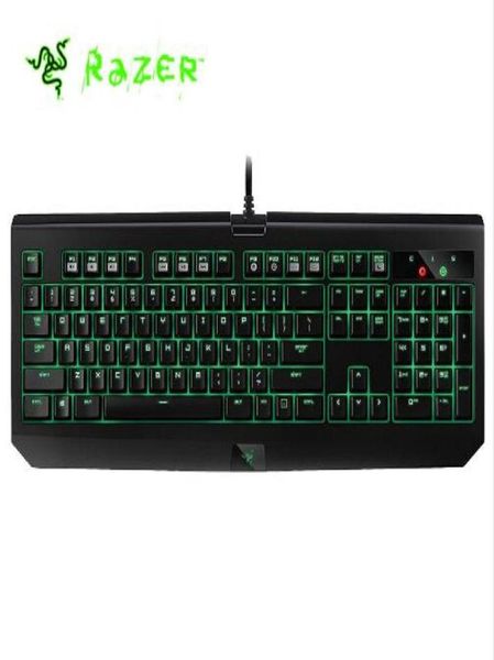 Tastiera da gioco cablata originale Razer Blackwidow Ultimate 2022 Interruttori verdi programmabili retroilluminati Tastiera meccanica con layout USA6875715