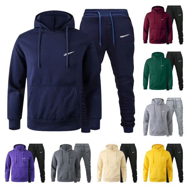 tute firmate con cappuccio Designer alla moda da uomo Abbigliamento sportivo da basket da uomo da donna nuovo pullover con cappuccio manica lomg tasca in poliestere outfit quotidiano spning