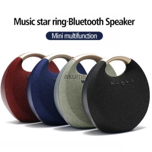 Tragbare Lautsprecher New Home Mini Tragbarer Lautsprecher Drahtloser Bluetooth 5.0 Subwoofer Soundbar TVUnterstützt TF/USB/FM/AUX Kleiner Outdoor-Radio-Player YQ240106