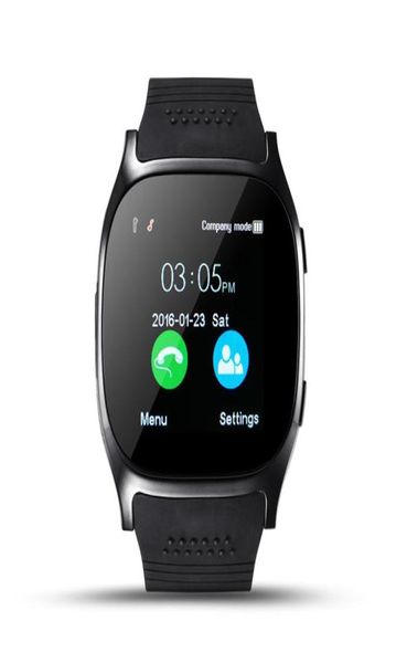 T8 GPS Akıllı İzle Bluetooth Passometre Sports Tracker Kamera Saati Sim Yuvası Kamera ile IOS A5828444