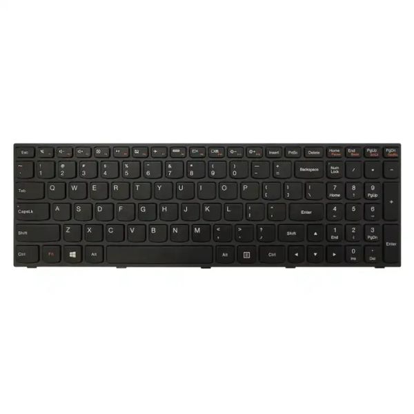 Новая оригинальная замена клавиатуры для ноутбука с черной рамкой для ноутбука серии G50, оригинальная клавиатура FRU 25214725