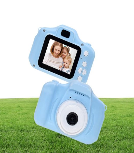 X2 Macchina fotografica per bambini Mini giocattoli educativi per regali per bambini Regalo di compleanno Proiezione digitale 1080P Video8229133
