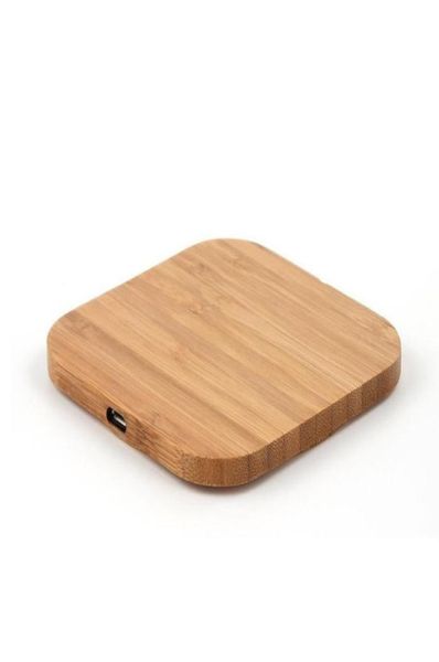 Qi Drahtlose Ladegerät Schlanke Holz Lade Pad Für iPhone 11 Pro X 8 Plus Xiaomi 9 Smart Telefon Ladegerät für Samsung S9 S8 S10 Plus6746832