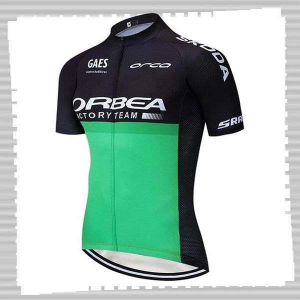 Maglia da ciclismo Pro Team ORBEA Maglia da ciclismo estiva da uomo ad asciugatura rapida Maglia sportiva Uniforme da ciclismo su strada Abbigliamento da corsa Outdoor S265d