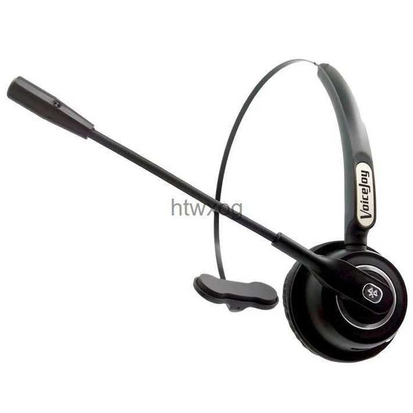 Fones de ouvido para celular Bluetooth Fone de ouvido sem fio Bluetooth com microfone sobre a cabeça Fone de ouvido para central de atendimento de celular VoIP Skype Music YQ240105