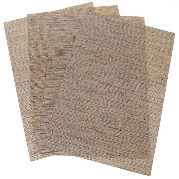 Tapetes de mesa 4pcs Placemats decorativos para cozinha e jantar