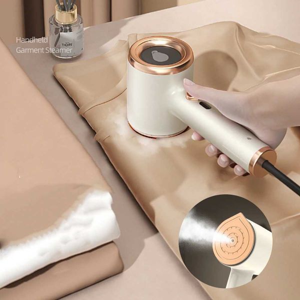 Andere Gesundheitsgeräte Mini Garment Steamer Handbügelmaschine Home Travel Tragbares Dampfbügeleisen zum Aufhängen nass und trocken für Kleidungsbügelmaschine US EU J240106