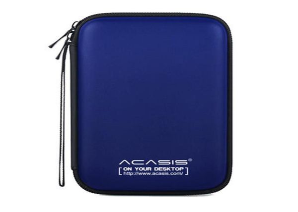 Acasis-Bolsa de protección para disco duro externo portátil, 25 pulgadas, EVA, impermeable, doble capa de amortiguación, Protector HDD, Case8599921