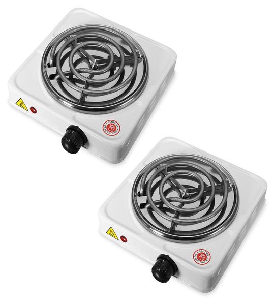 Stufa elettrica da 1000 W Bruciatore a piastre Apparecchi da cucina da viaggio Scaldino portatile per tè e caffè 220V9192610