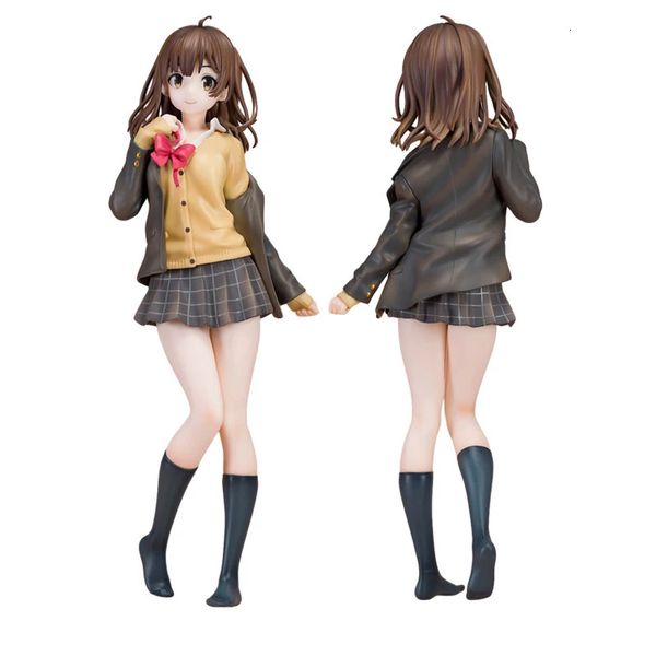 26 cm „I Shaved Then I Brought a High School Girl“ Anime-Figuren Sayu Kawaii Girl Actionfigur Modell Klassische Ornamente Spielzeug Geschenke 240106