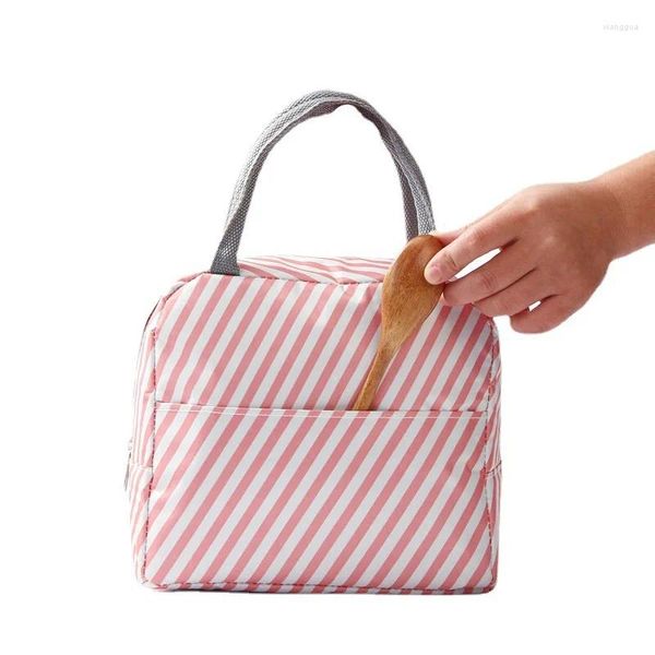 Geschirr Tragbare Kühltasche Eisbeutel Lunchbox Isolierpaket Isolierte Thermo-Picknicktaschen Beutel Für Frauen Mädchen Kinder Kinder