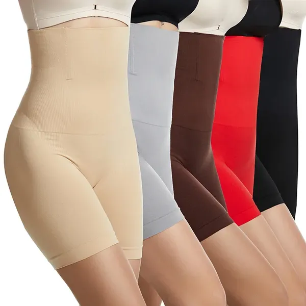 Kadın şekillendiricileri Shapewear Zayıflama Karın Kontrolü Kadınlar Dikişsiz Yüksek Bel Şortu Nefes Alabaş Vücut Şakacı İç çamaşırı Bulifter Külot 5xl