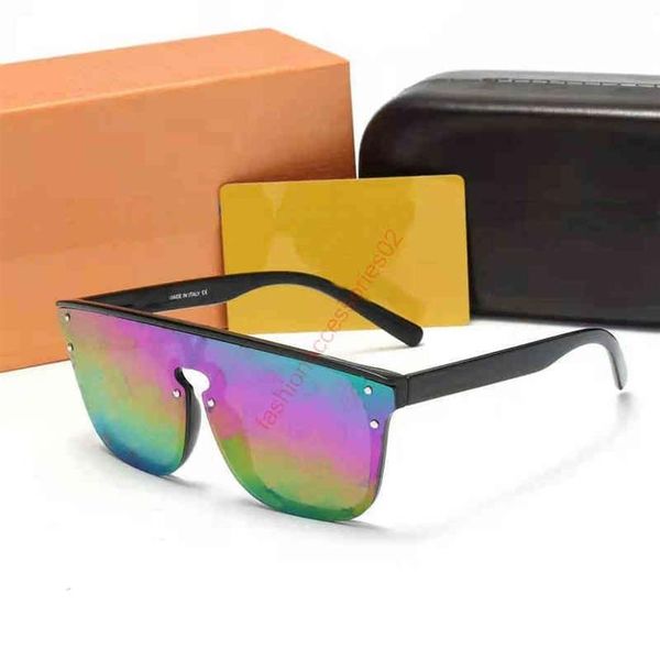 2022 Высокое качество V Бренд-дизайнер Drive Millionaire Солнцезащитные очки Женщины Мужчины Линзы с монограммами Солнцезащитные очки Женские UV400 Oculos311j
